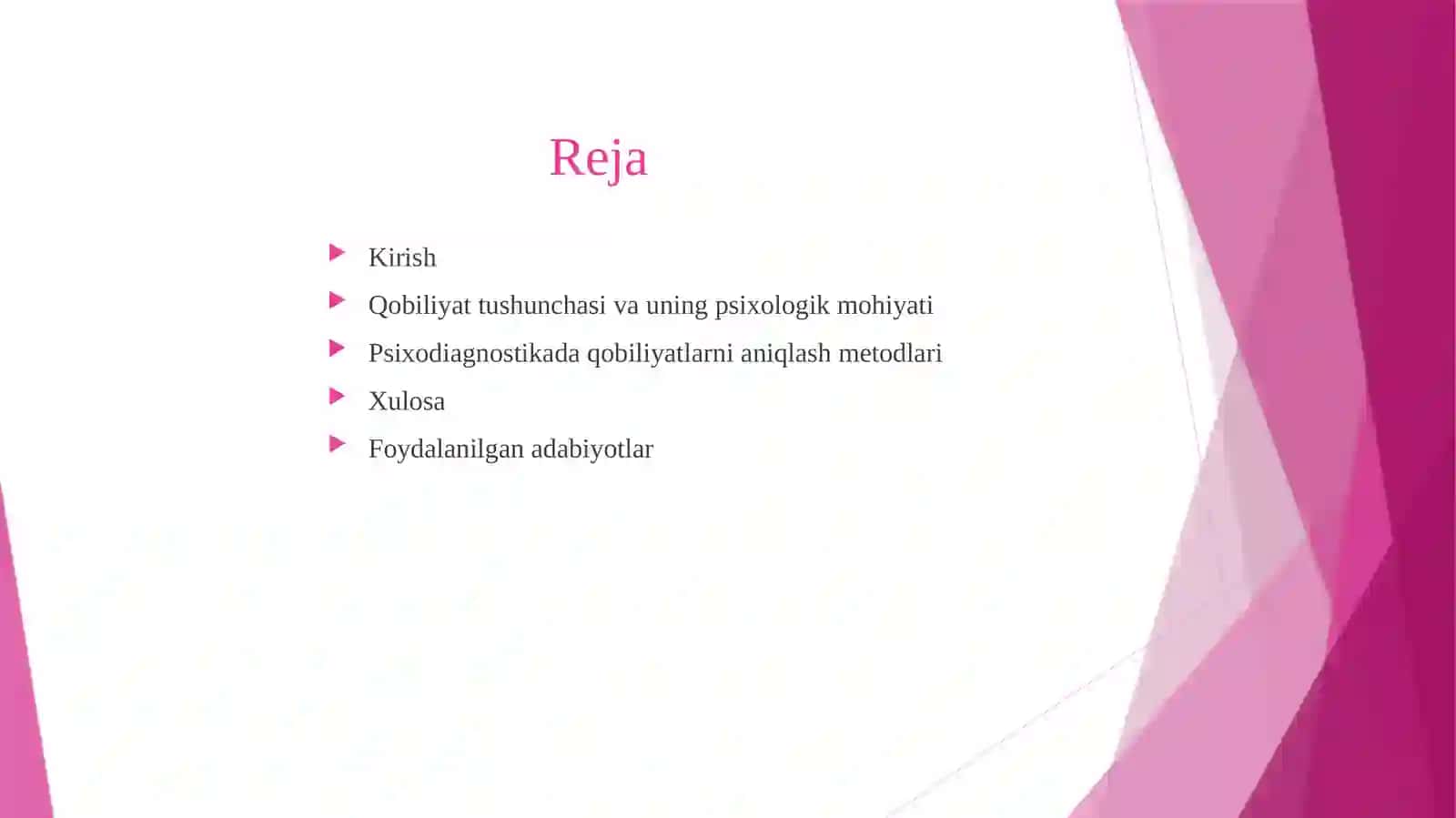 PSIXODIAGNOSTIKADA QOBILIYATLAR TADQIQOT PREDMETI SIFATIDA 2