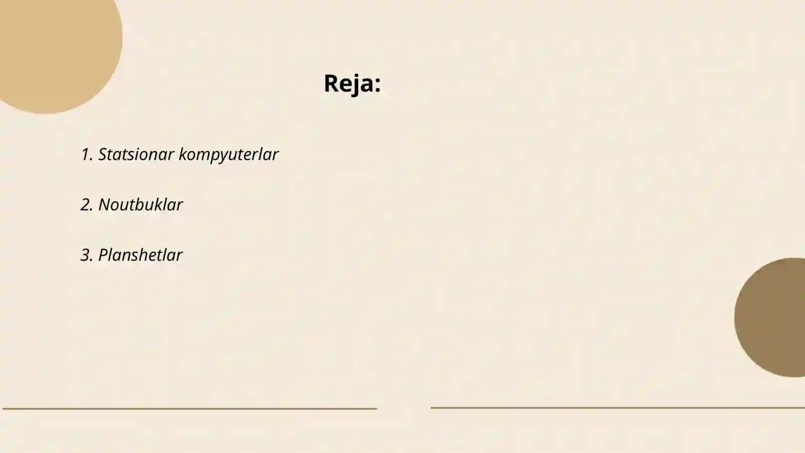 Statsionar kompyuterlar 2