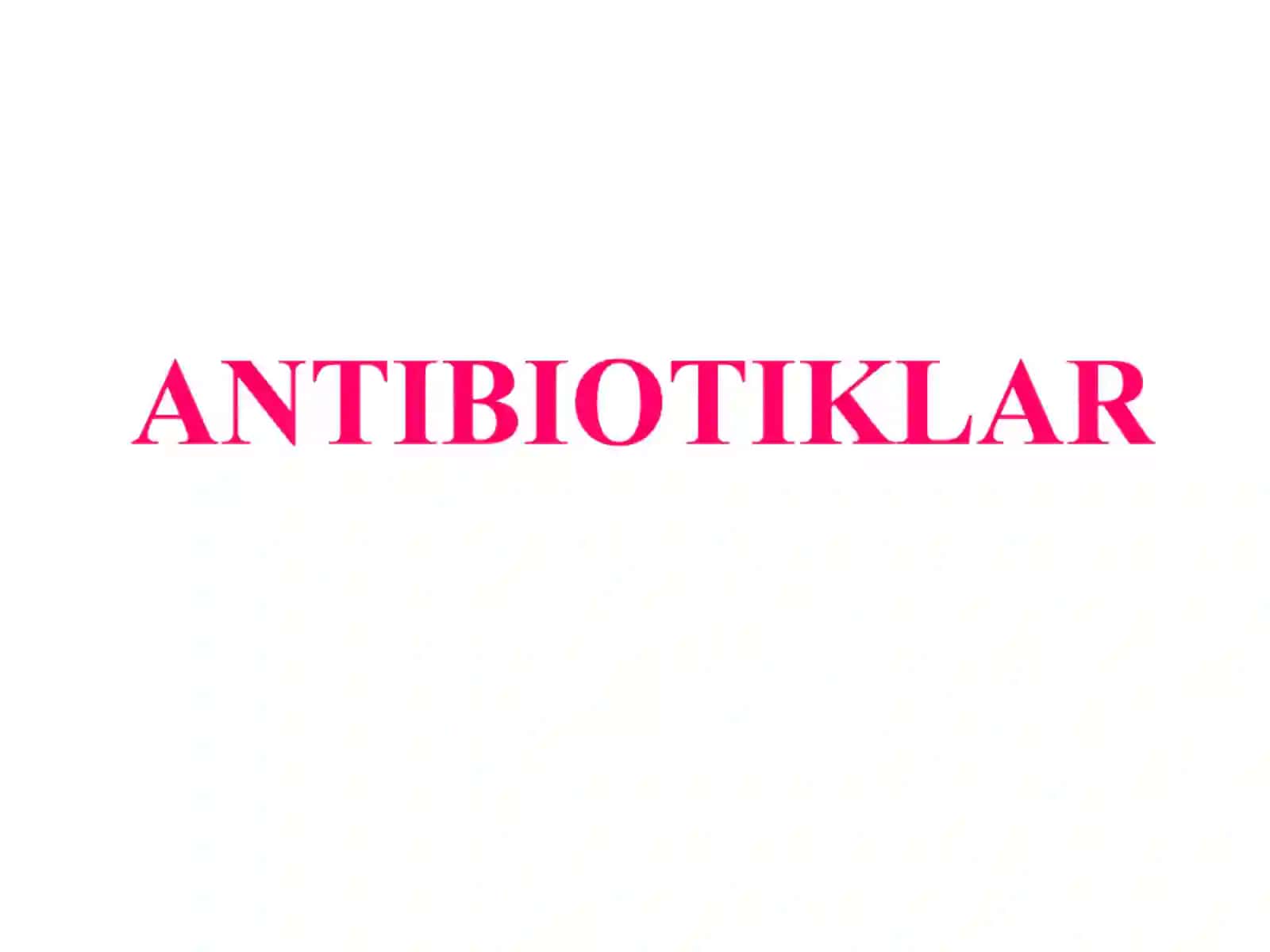 Antibiotiklarning tabiatda uchrashiolinishi vaahamiyati 2