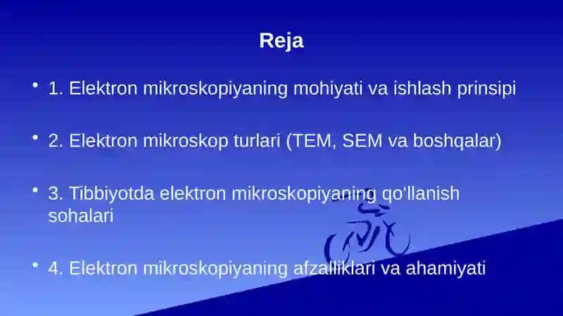 Elektron mikroskopiya usullarining tibbiyotdagi ahamiyati 2