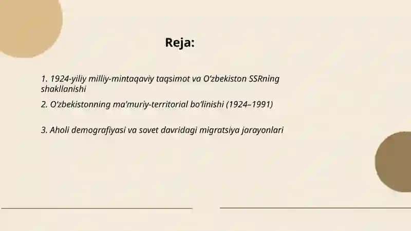 Oʻzbekistonning tarixiy geografiyasi (1924-1991-yillar) 2