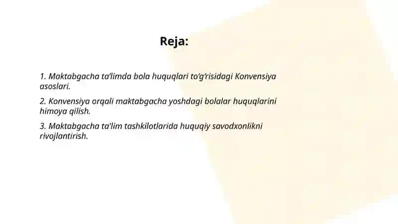 Bolahuquqlari to‘g‘risidagi Konvensiya 2