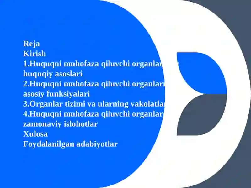 HUQUQNI MUHOFAZA QILUVCHI ORGANLARNING ASOSIY FUNKSIYALARI 2