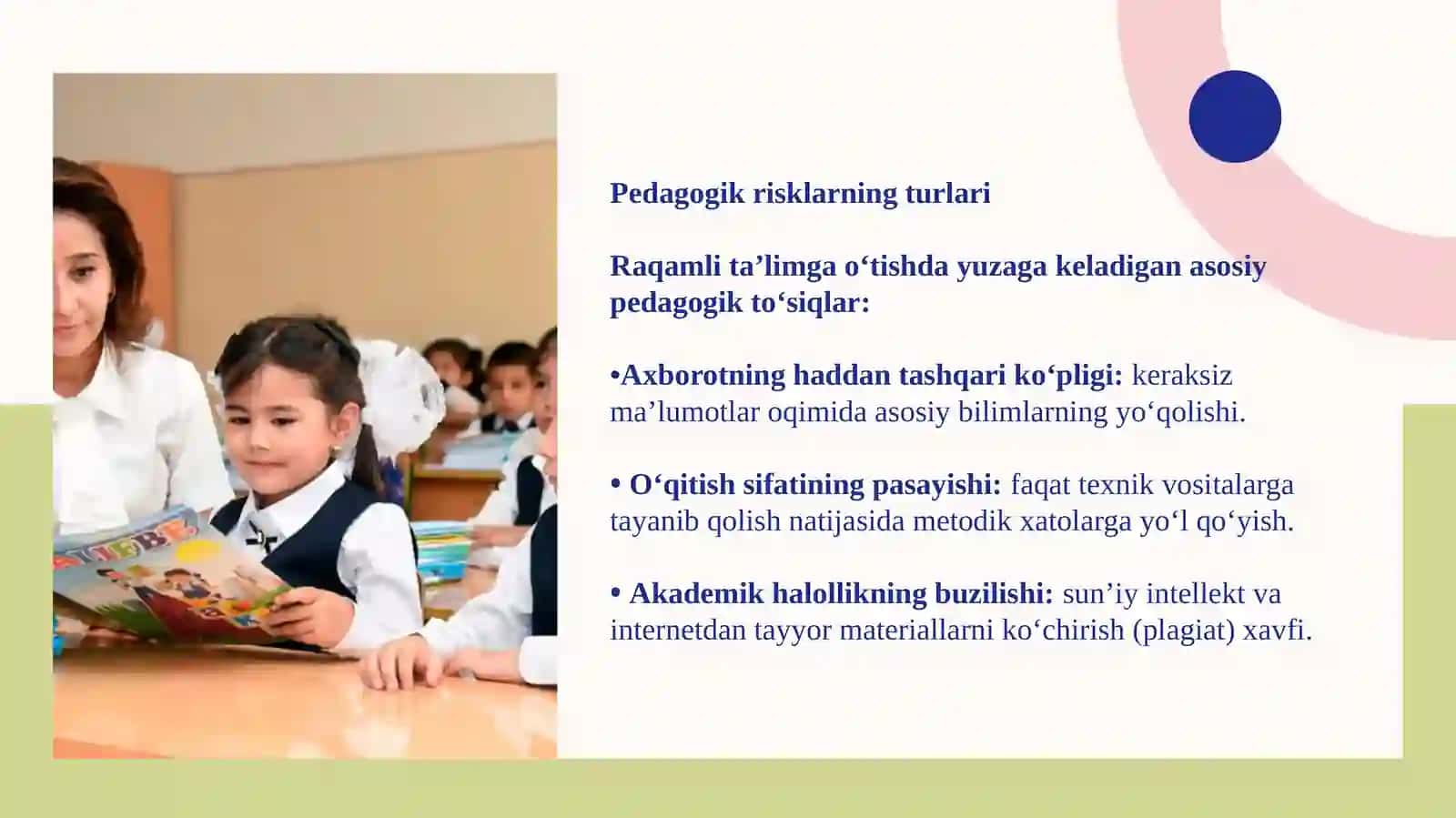 Ta’limni axborotlashtirish sharoitida pedagogik-psixologik risklarni boshqarish 2