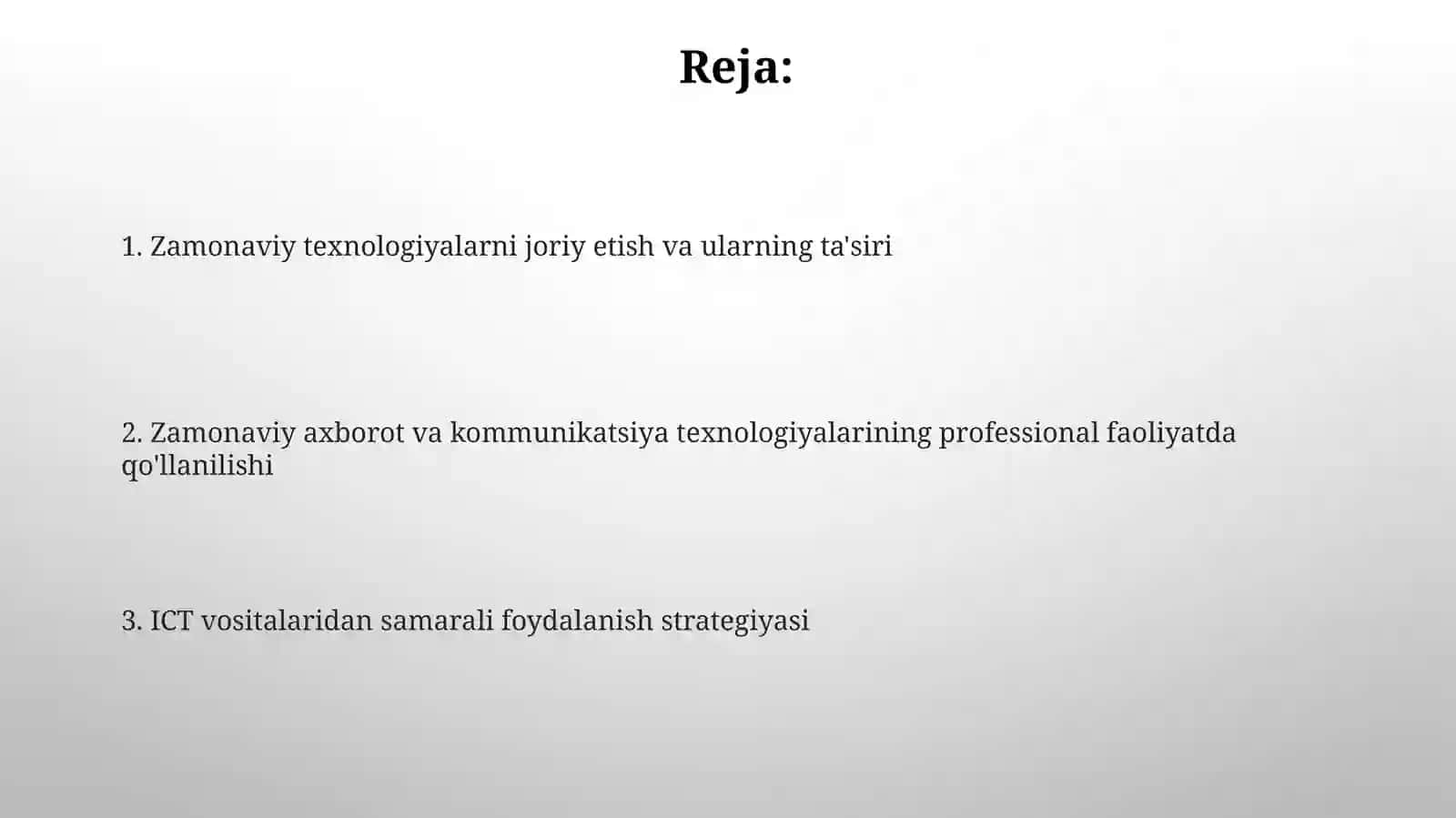 Kasbiy faoliyatda zamonaviy axborot-kommunikatsiya texnologiyalaridan foydalanish 2