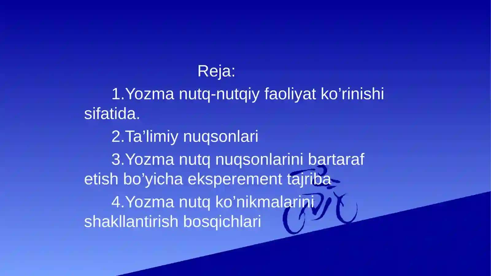 O’quvchi yozmanutqini o’stirishning psixolingvistikasoslari 2