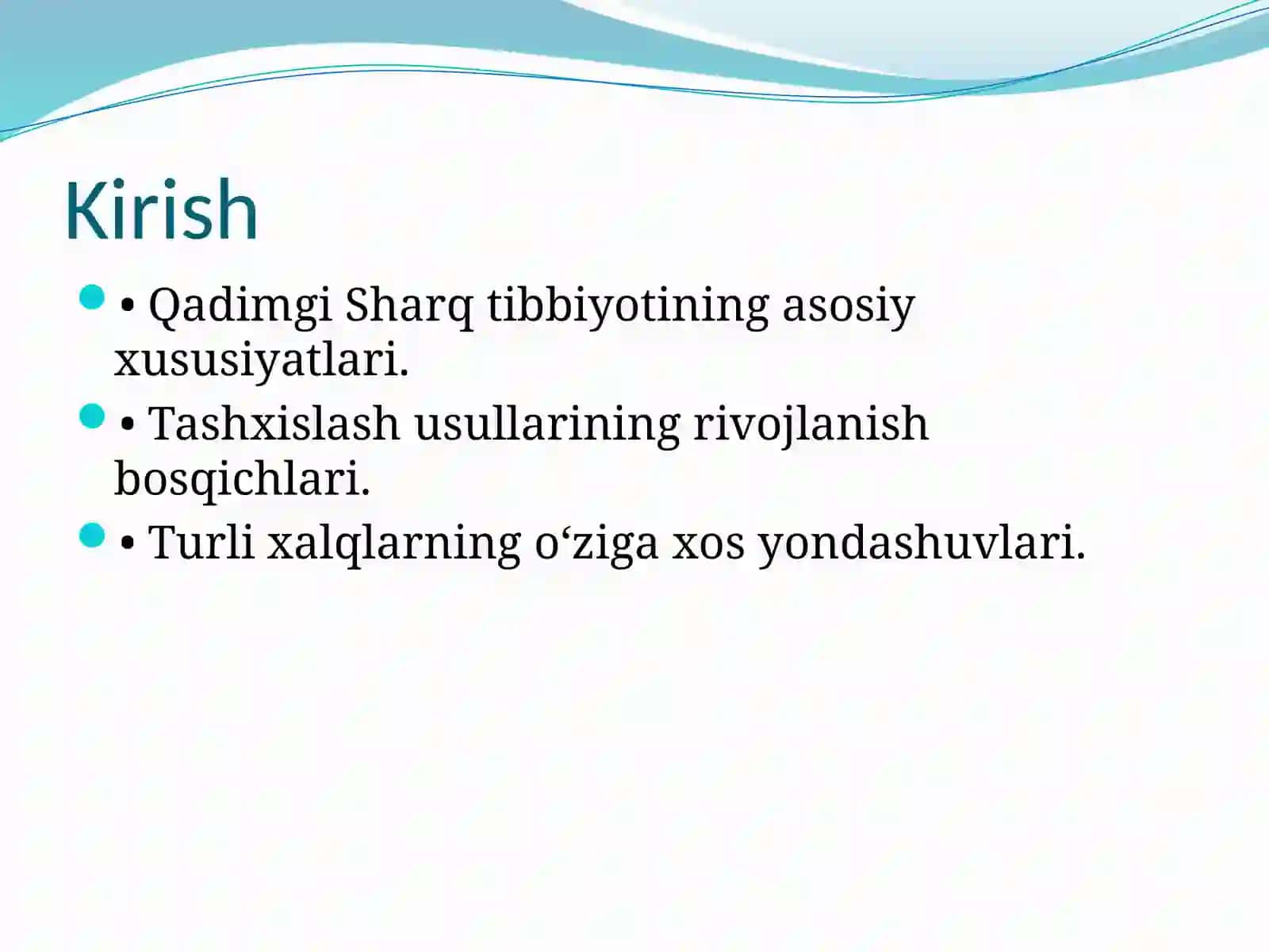 Qadimgi Sharq Mamlakatlarida Tashxislash Usullari 2