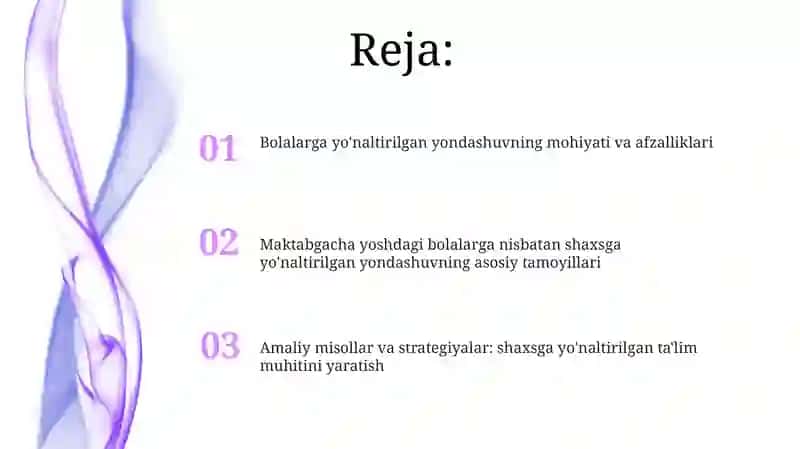 Shaxsga yo'naltirilgan yondashuv 2
