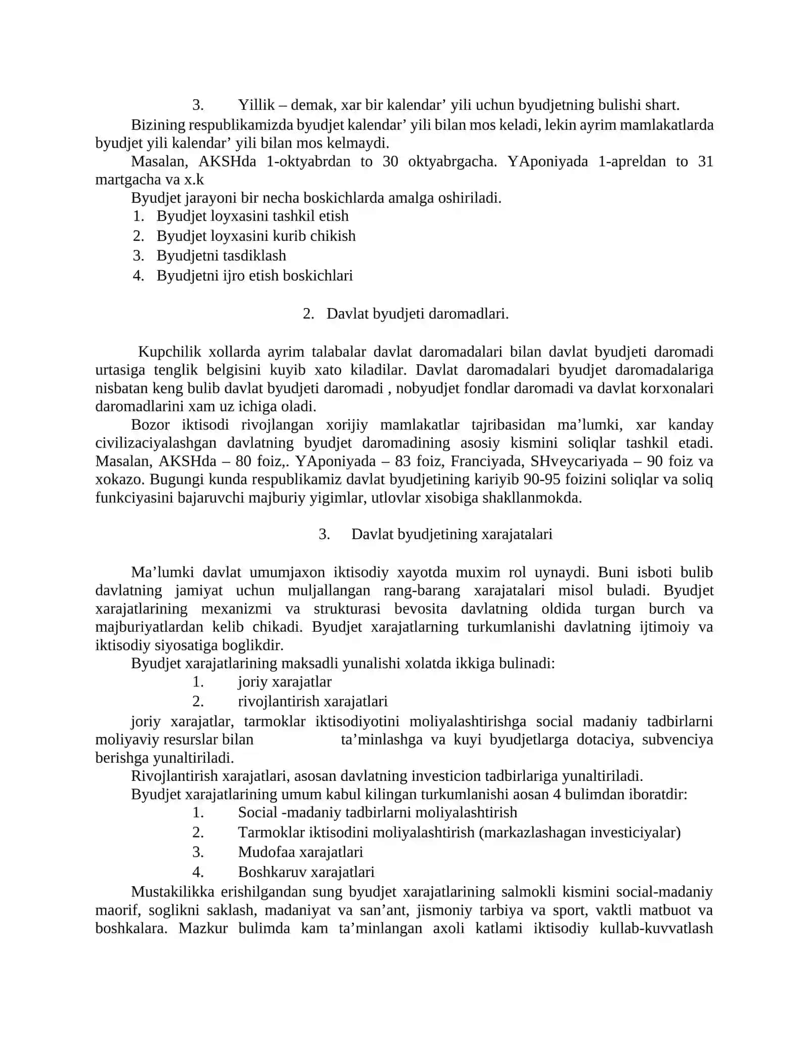 Davlat byudjeti 2