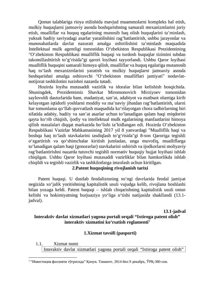 INTELLEKTUAL KAPITAL, INTELLEKTUAL MULKNI SHAKLLANTIRISH VA BOSHQARISH 2