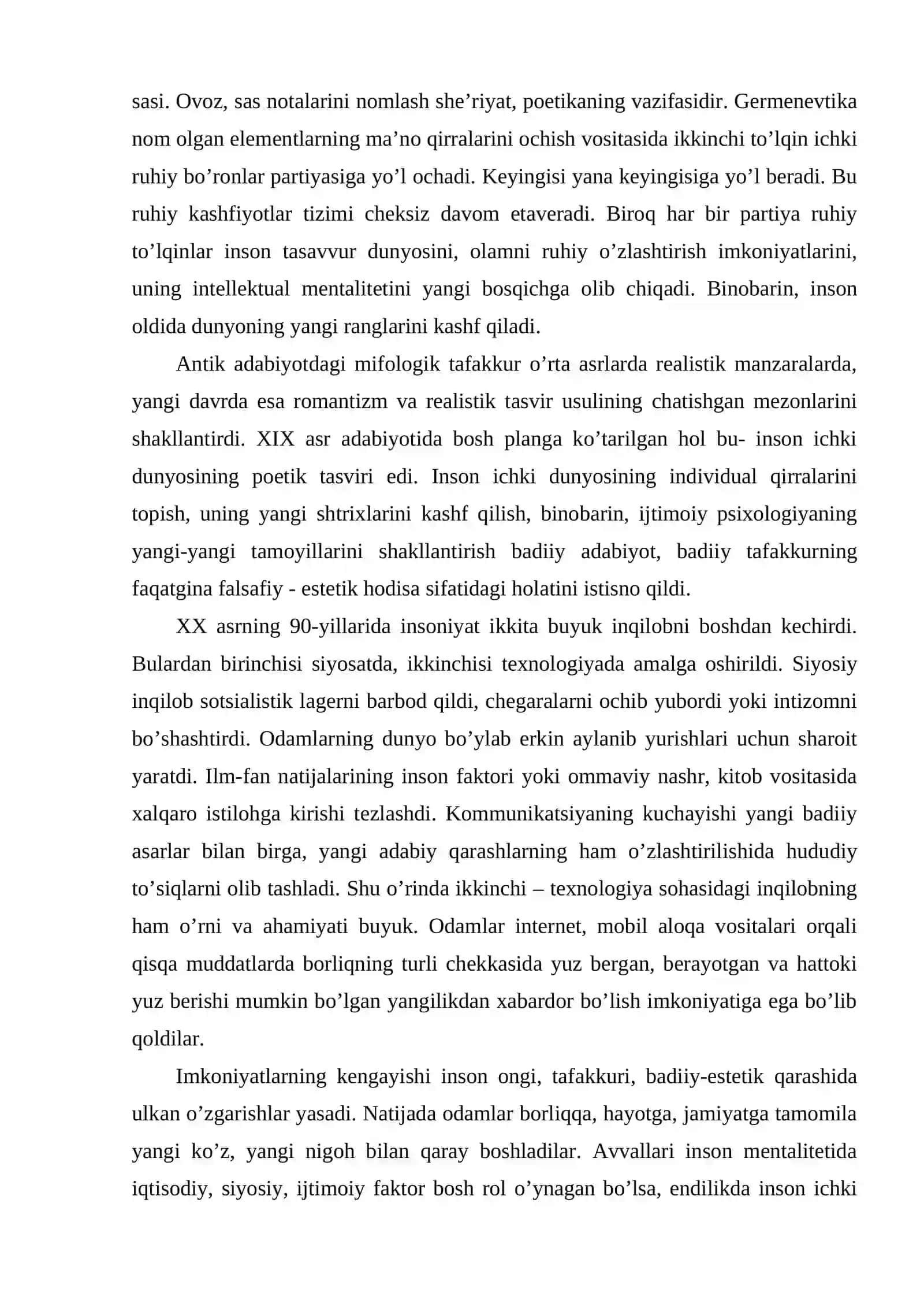 Adabiy germenevtika va badiiy til poetikasi faniga kirish 2