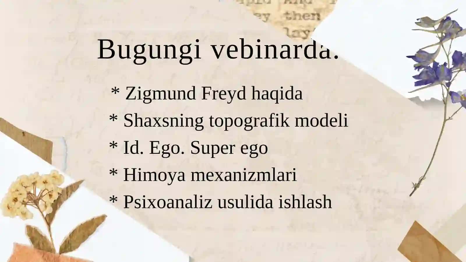 Psixoanaliz 2