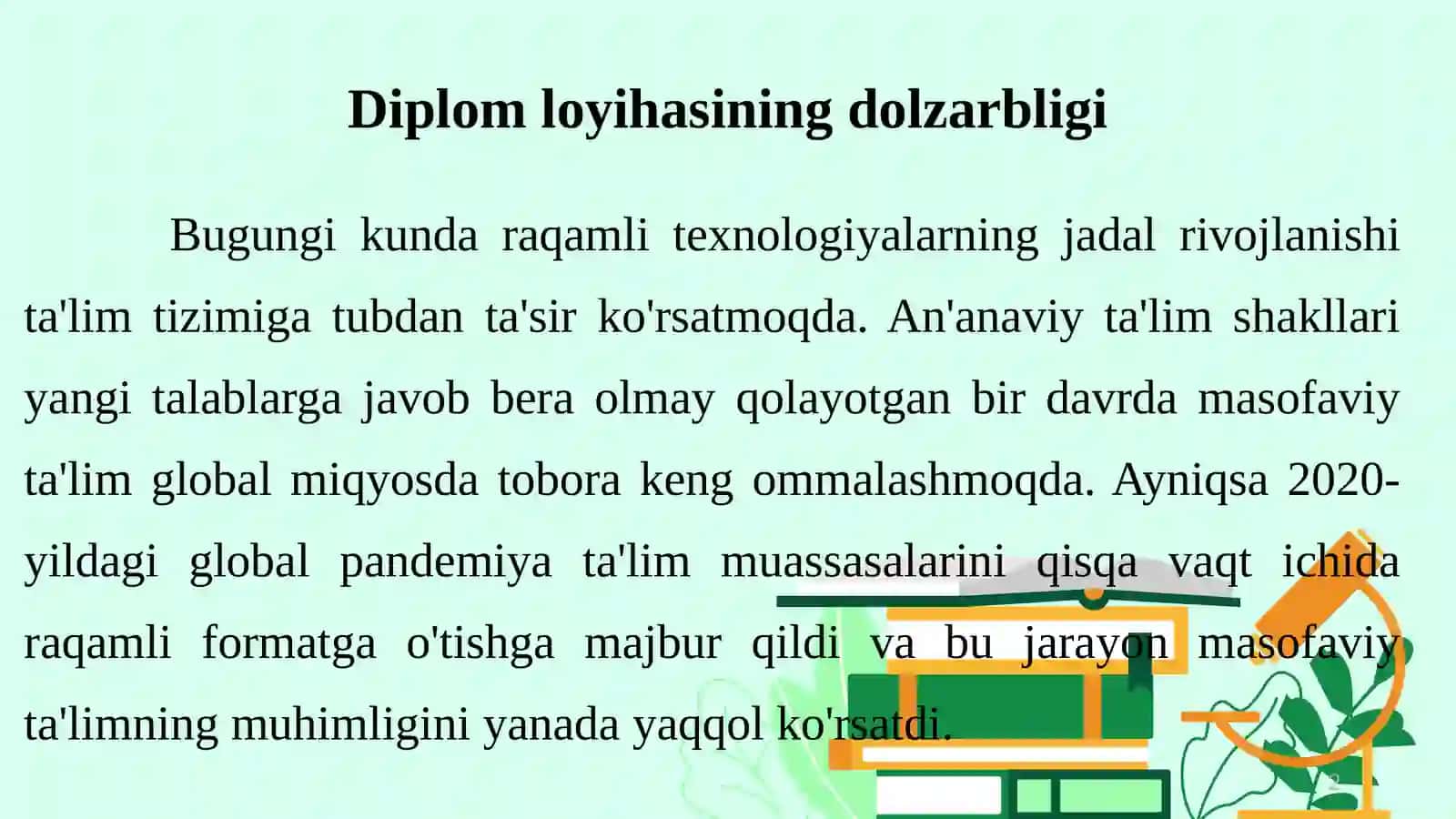 DIPLOM LOYIHASI 2