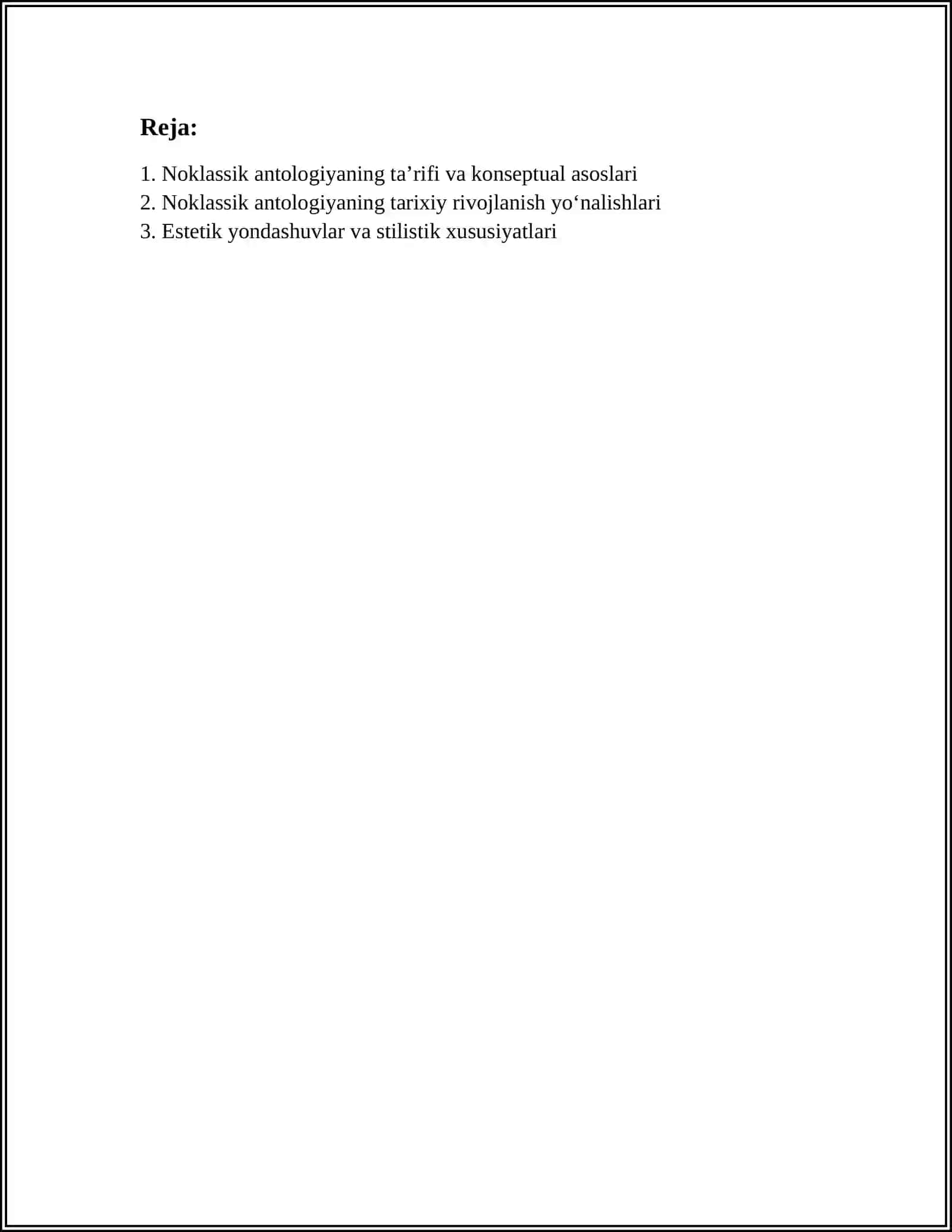 Noklassik antologiyalar 2