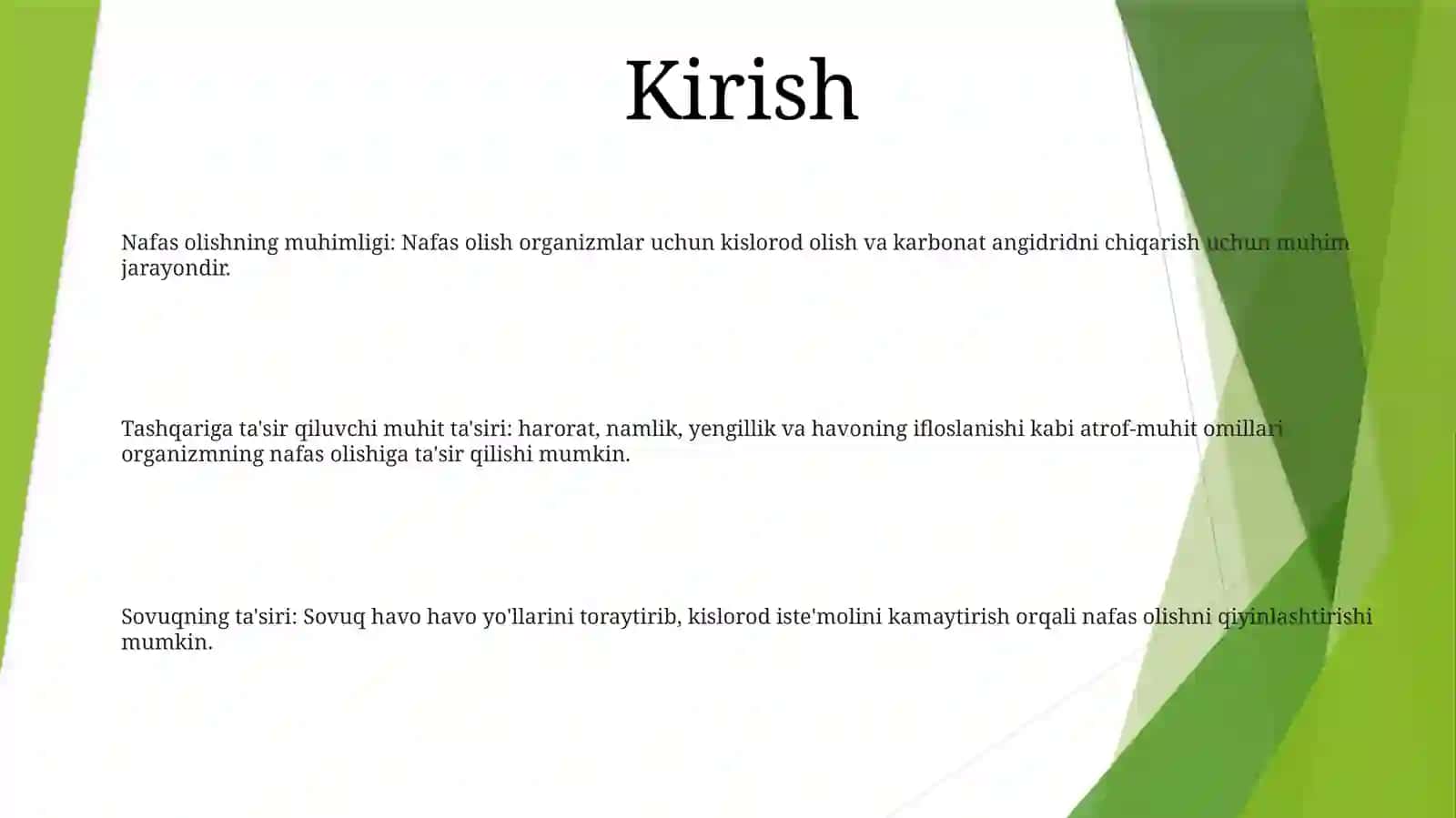 O‘Simliklarning Nafas Olishiga Tashqi Muhit Omillarining Ta'Siri 2