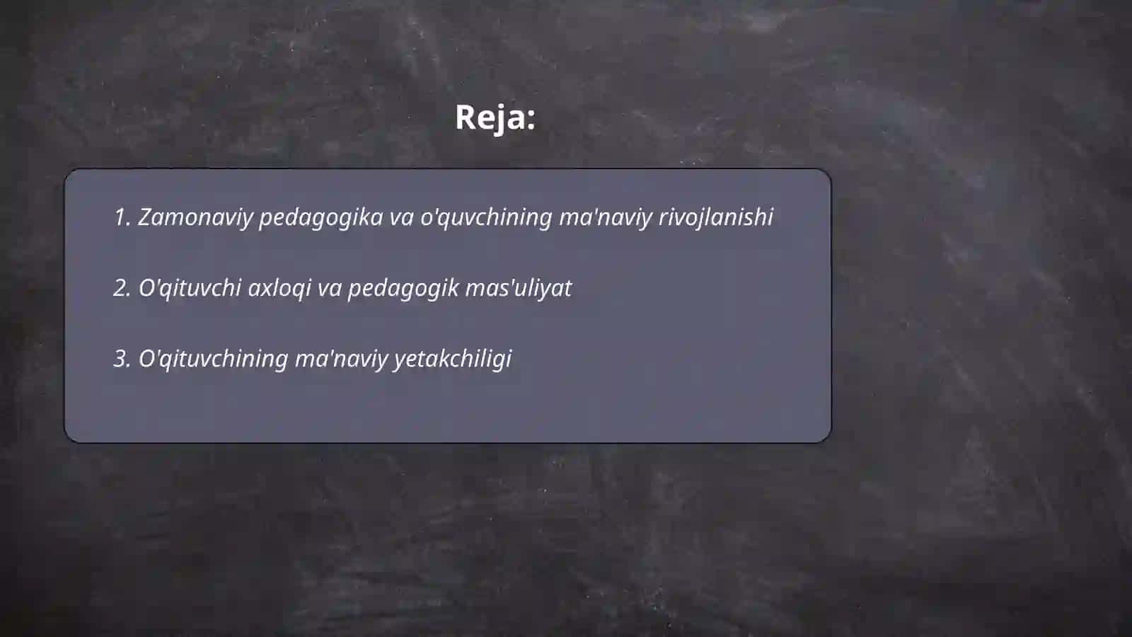 Zamonaviy pedagogika va o'quvchining ma'naviy rivojlanishi 2