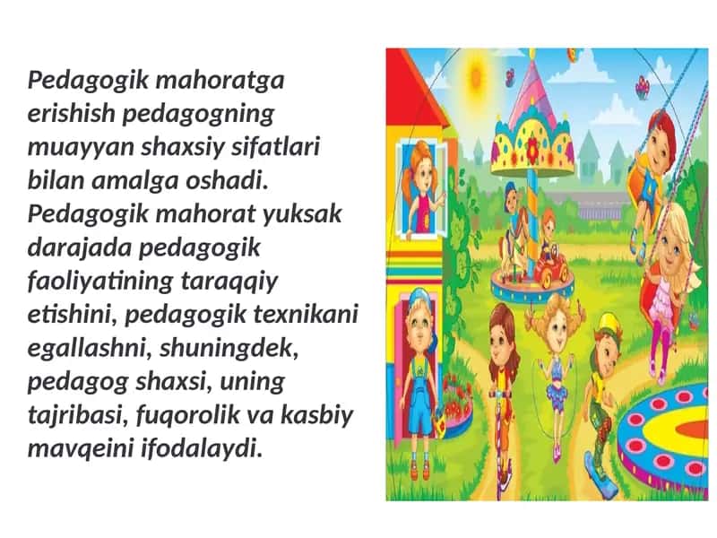 Pedagogik mahorat 2