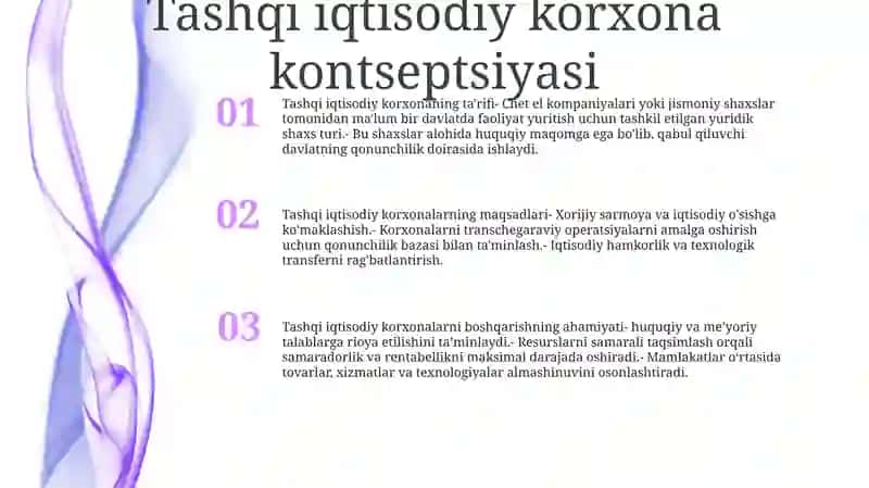 Tashqi Iqtisodiy Faoliyat Menejmenti 2
