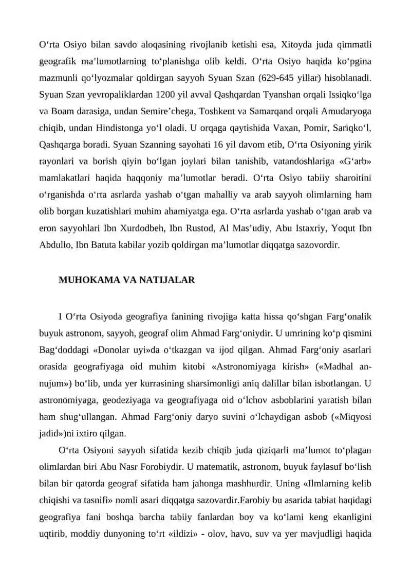 Antık davr o‘rta osıyo tarıxıy geografıyası 2