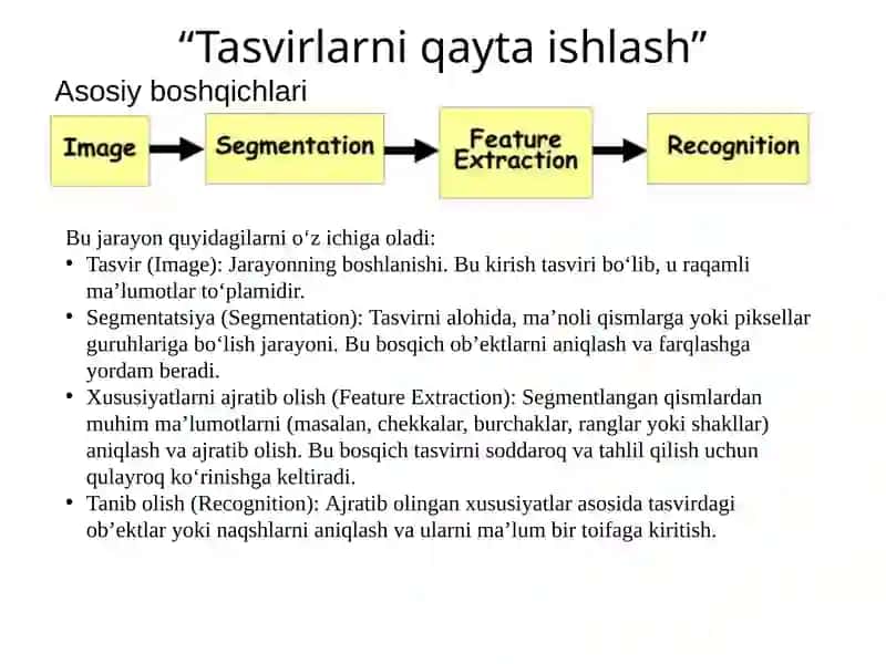 Kirish tasvirlarini qayta ishlash 2