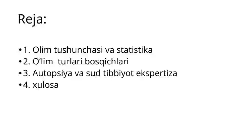 o’lim haqida tushunchala 2