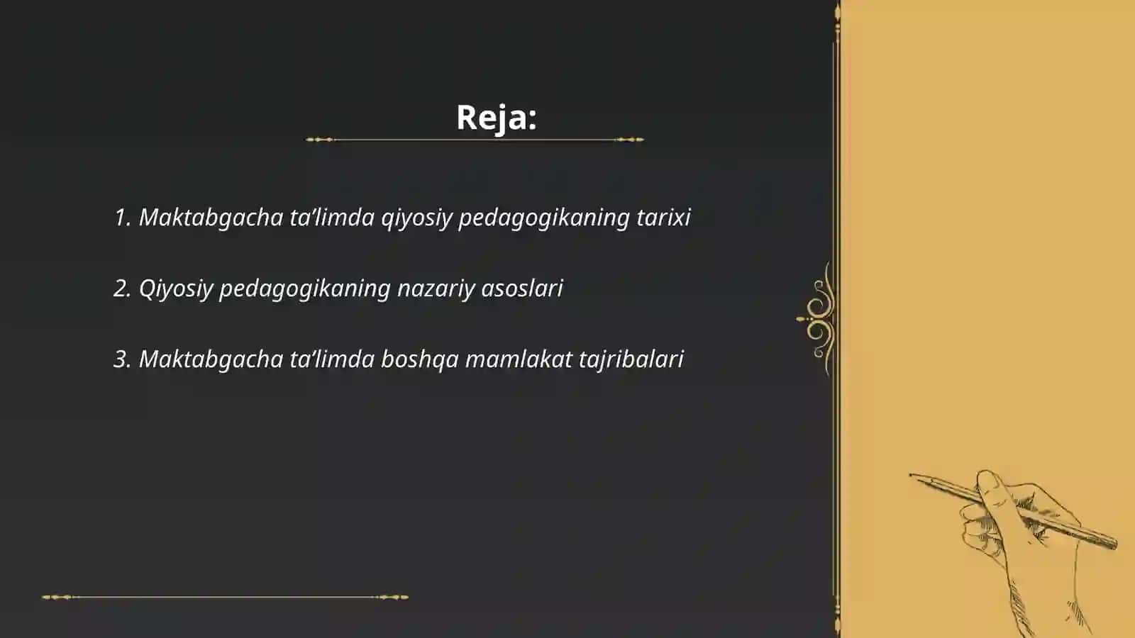 Maktabgacha ta’limda qiyosiy pedagogika fanining rivojlanish bosqichlari va tadqiqot metodlari 2