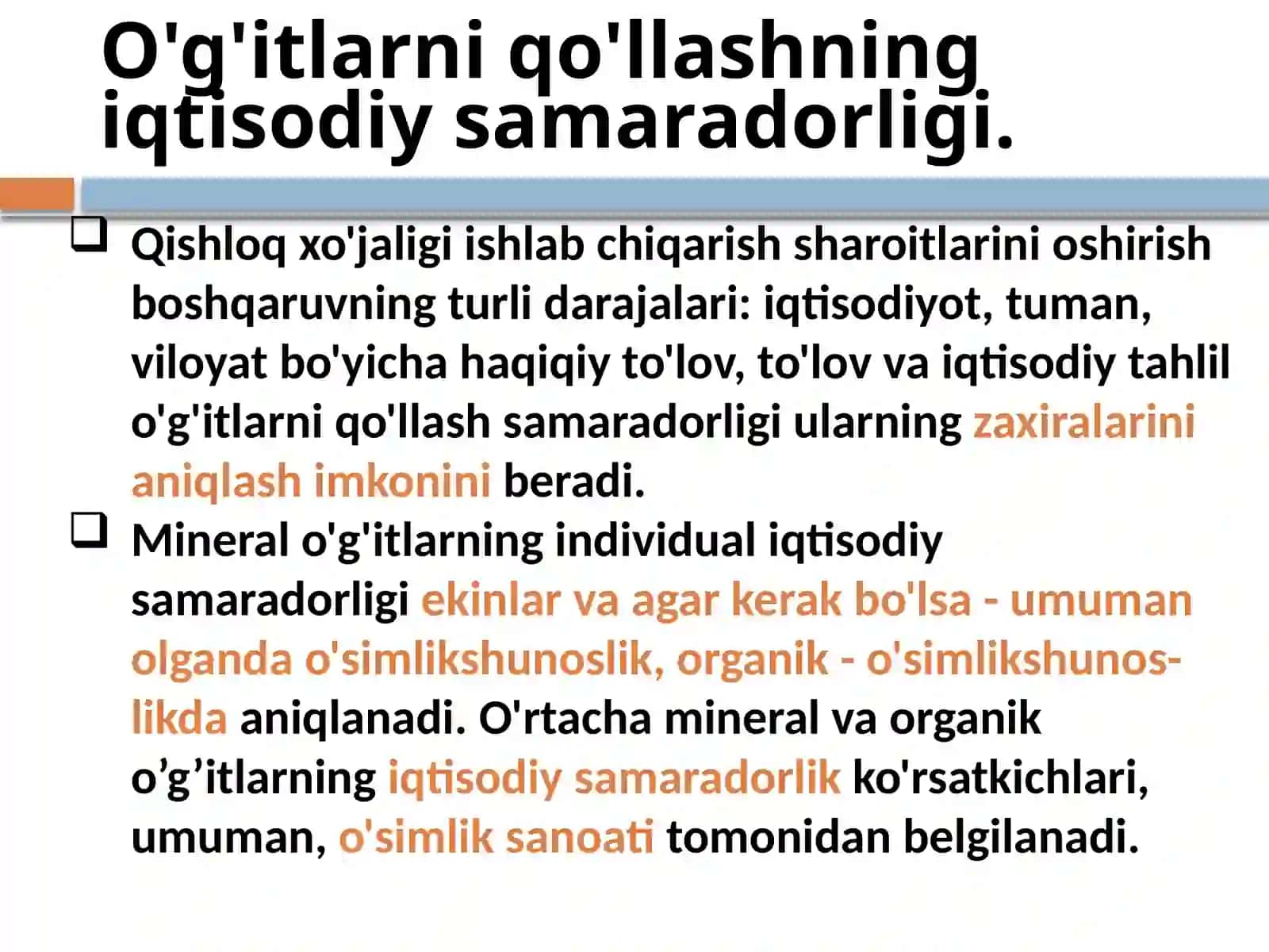 Agrokimyoviy xizmat ko’rsatish 2