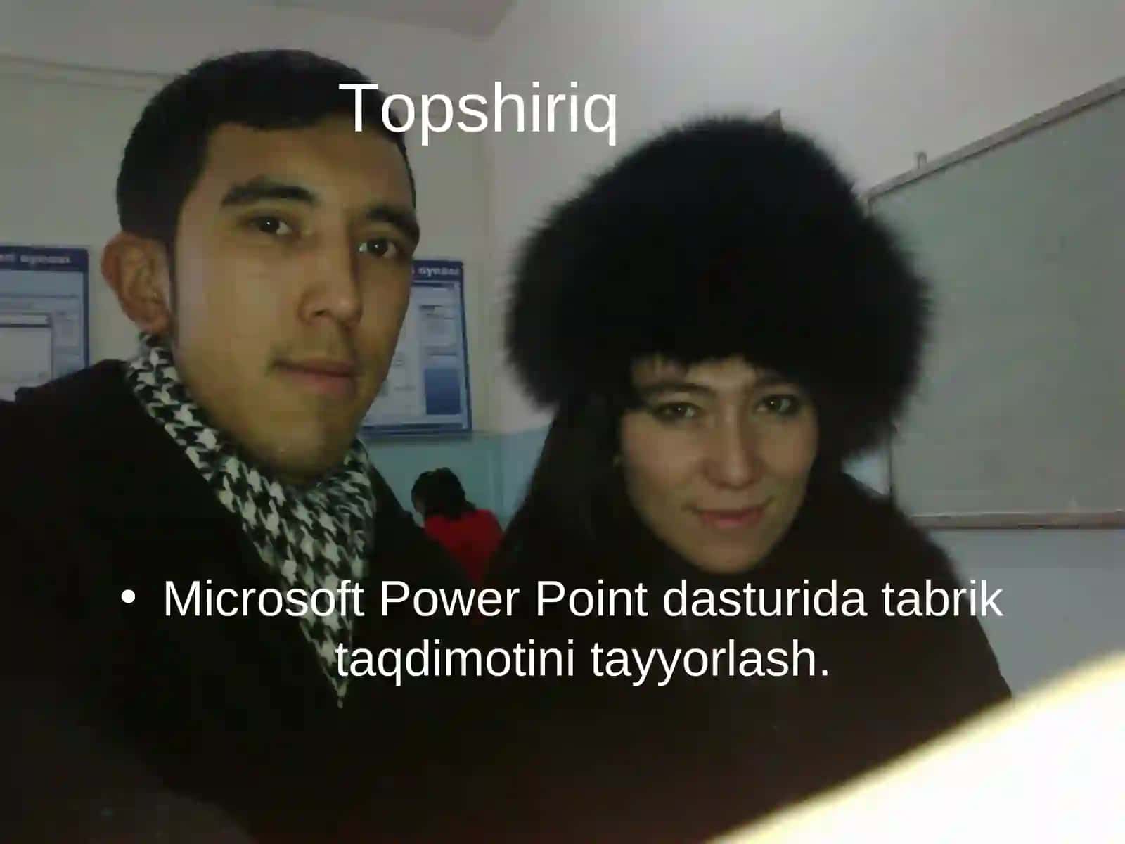 Microsoft PowerPoint dasturida ishlash 2