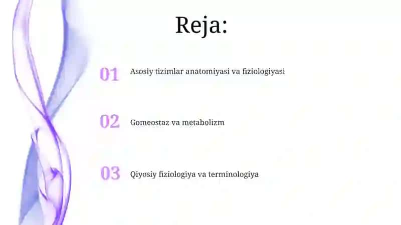 Hayvonlar anatomiyasi va fiziologiyasi 2