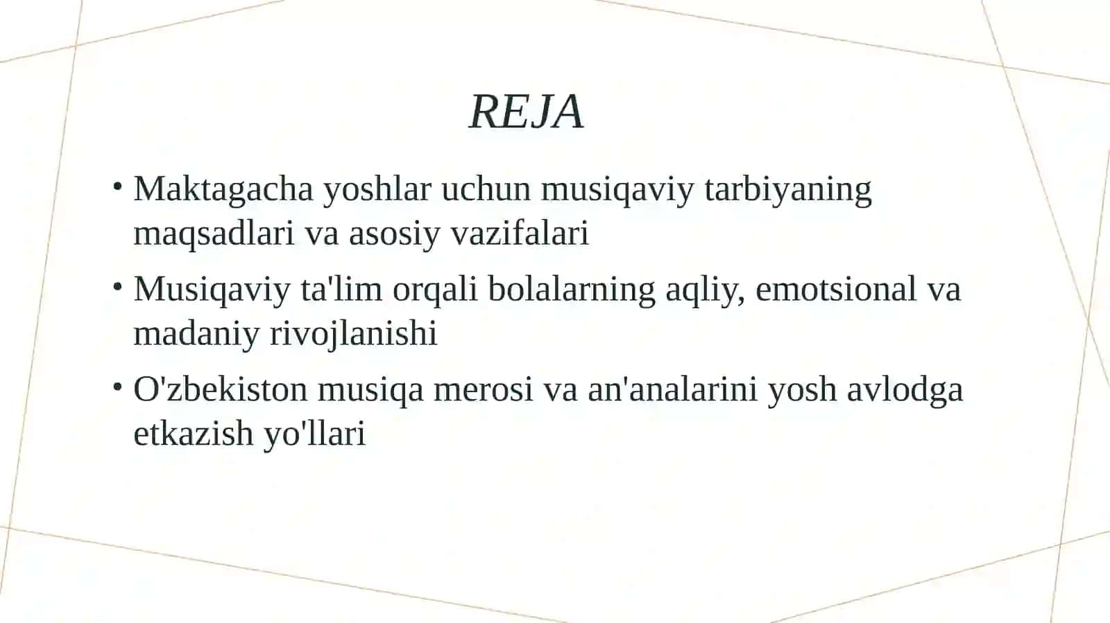 Maktabgacha ta'limda musiqa va tarbiya 2