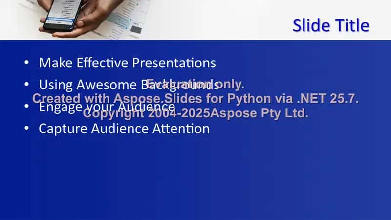 Make Effective Presentations Using Awesome Backgrounds 2