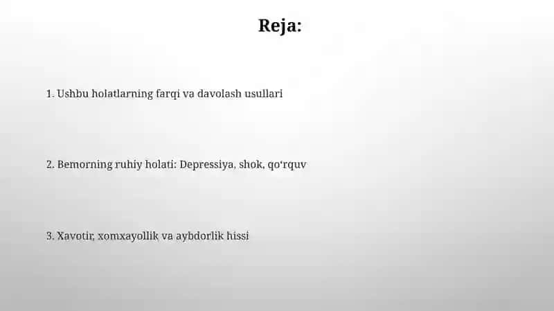 Vijdon Azobi va Depressiya O'rtasidagi Bog'liqlik 2