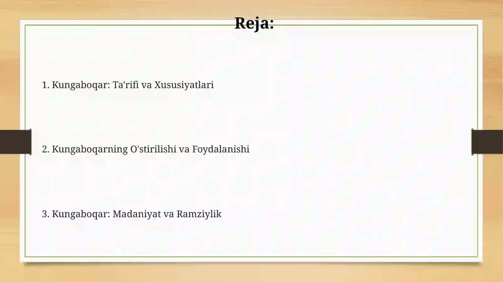 Kungaboqar: Ta'rifi va Xususiyatlari 2