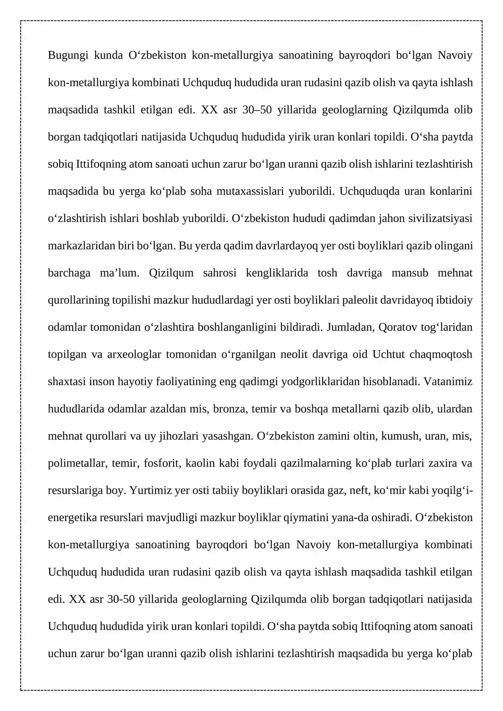 Eng yirik oltin qazib oluvchi  konchilik korxonasi 2