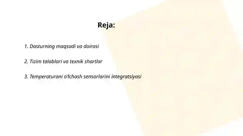 Harorat jadvalini avtomatik hisoblash dasturi 2