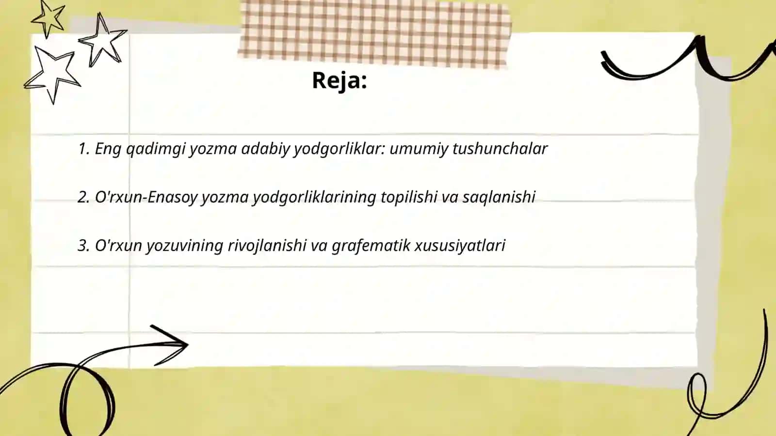 Eng Qadimgi Yozma Adabiy Yodgorliklar 2