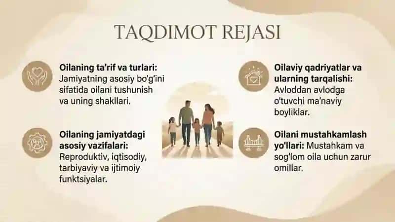 Oila va uning vazifalari 2