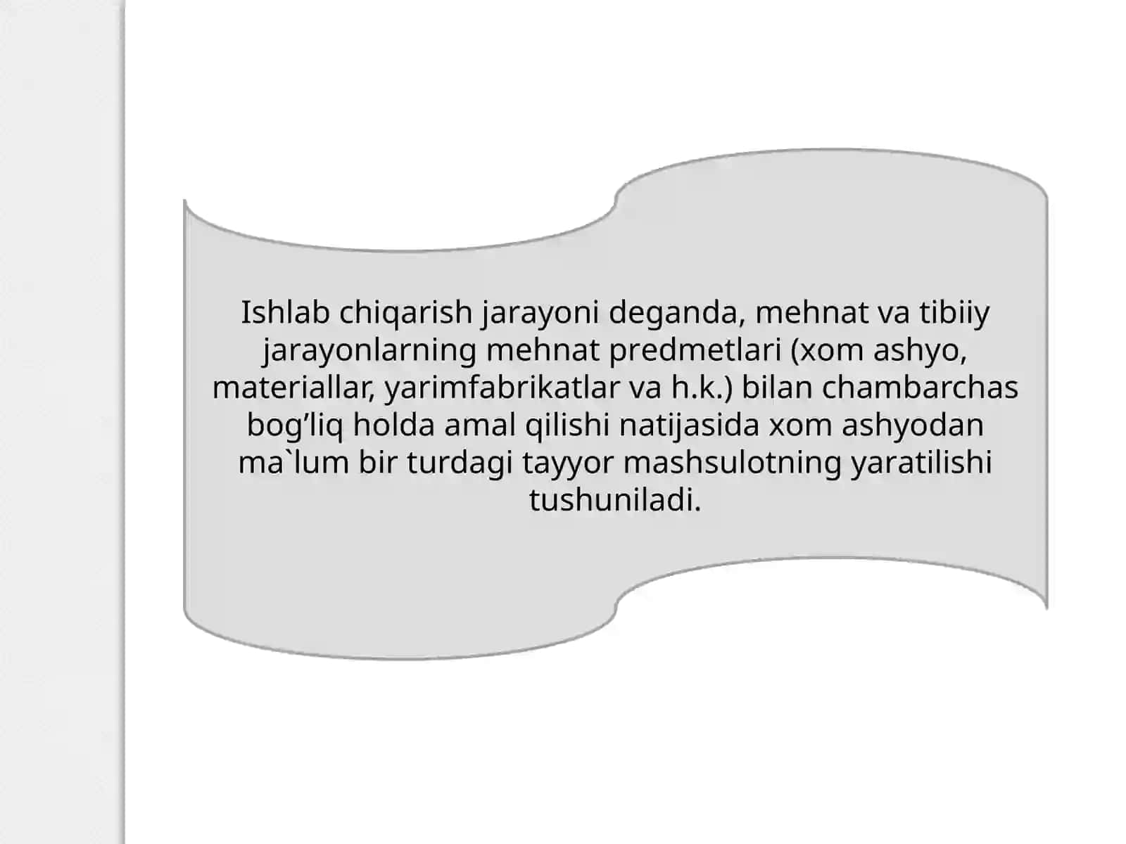 ISHLАB CHIQАRISHJАRАYONI VА ISHLАB CHIQАRISHОPЕRАSIYALАRI 2