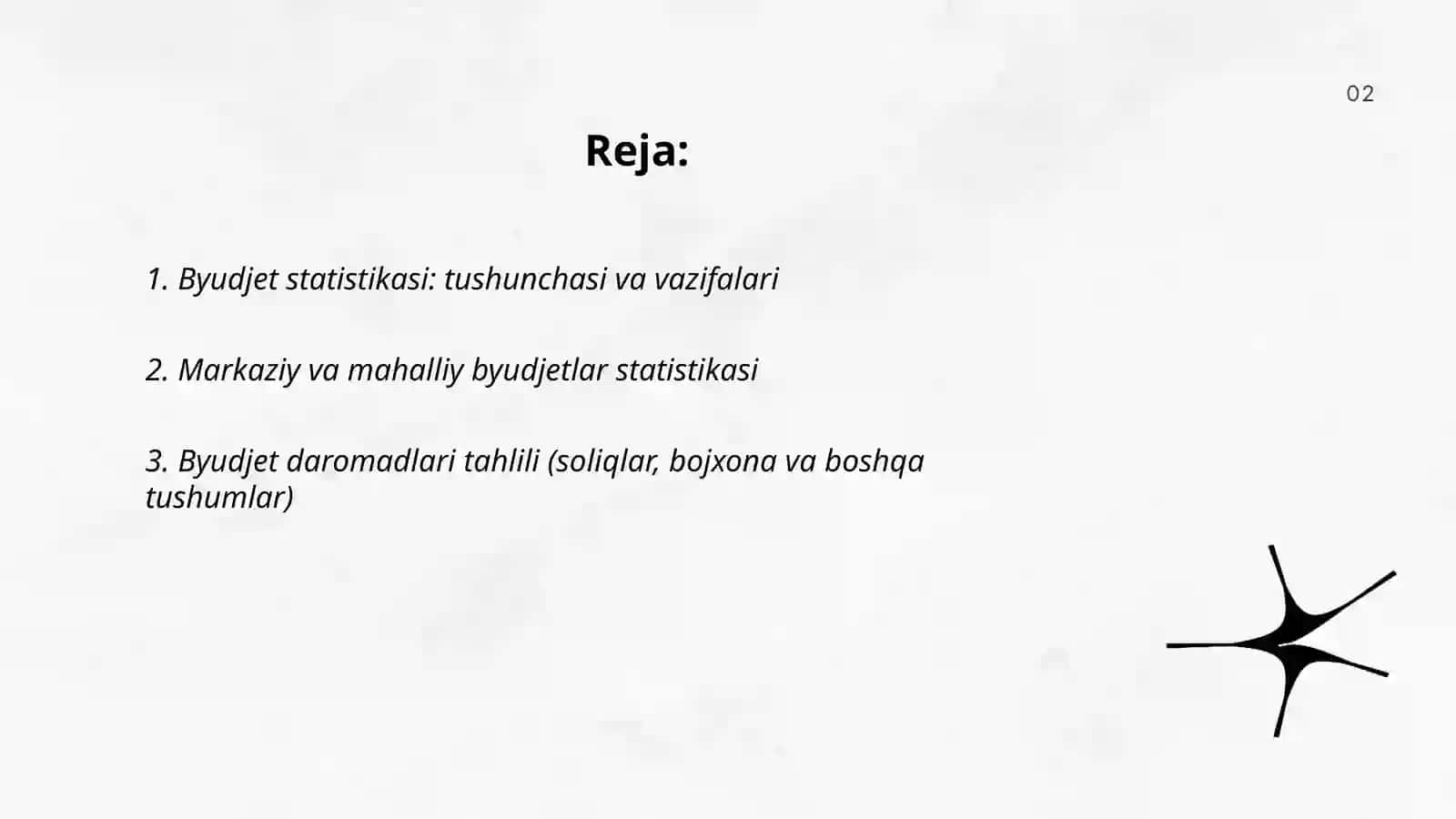Byudjet Statistikasi 2