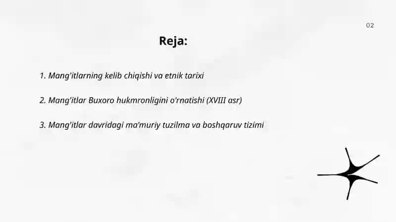 Mang'itlar tarixi 2