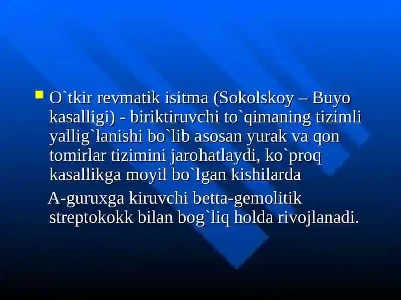 O`TKIR REVMATIK ISITMA 2