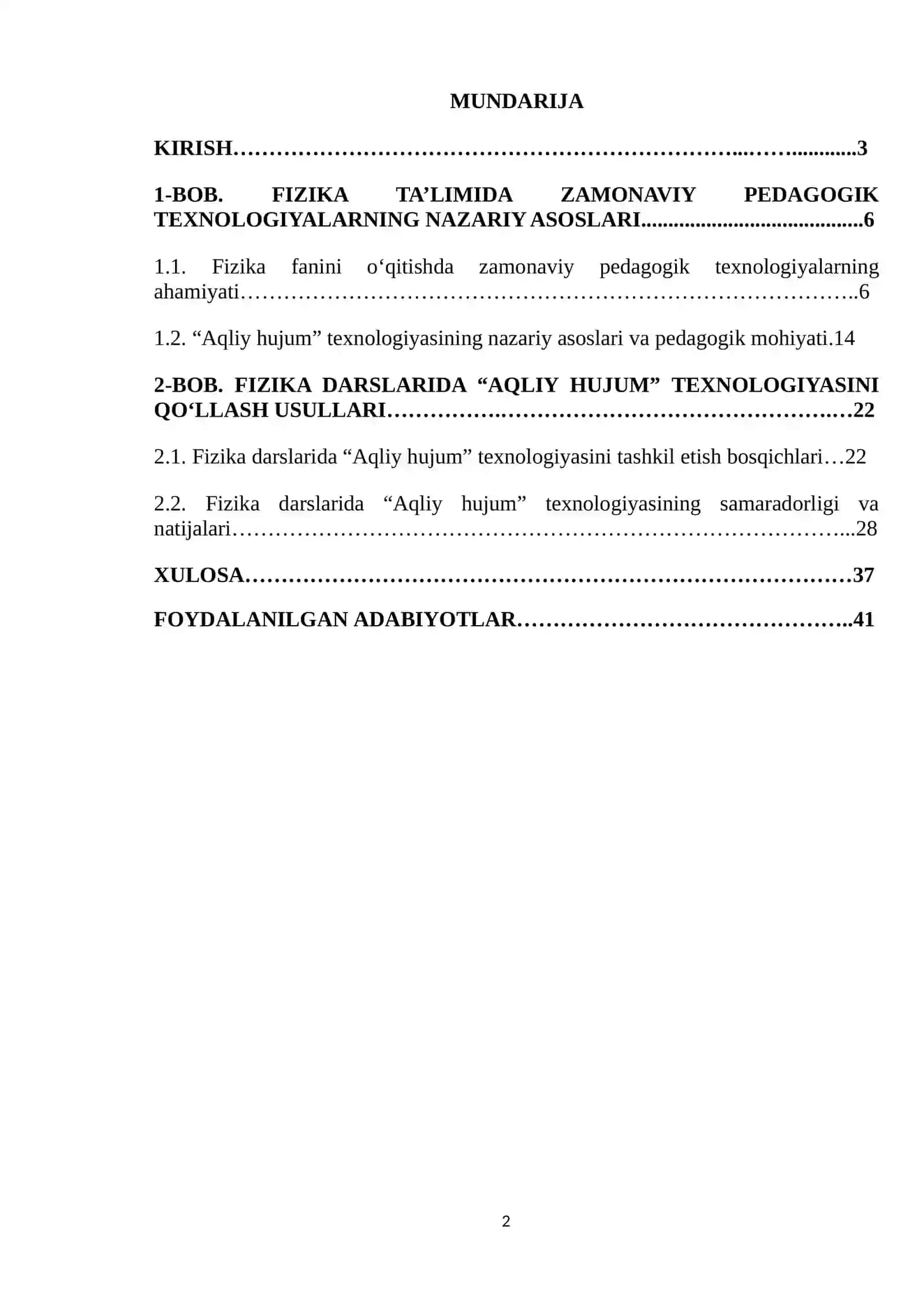 FIZIKA VA ASTRONOMIYA ÒQITISH METODIKASI 2