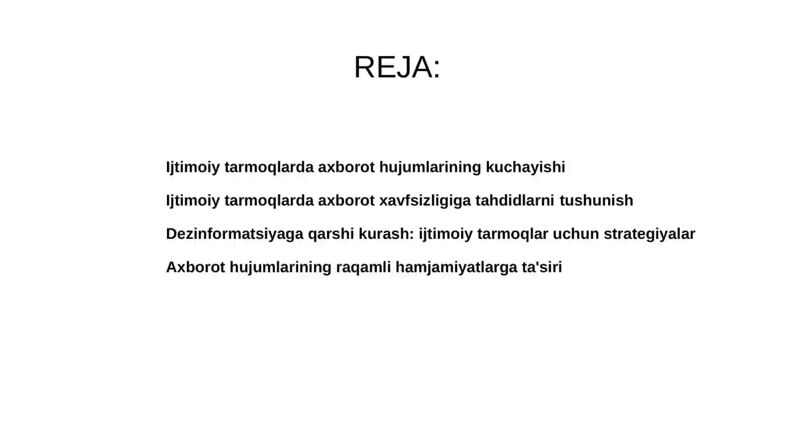 Ijtimoiy tarmoqlarda axborot xurujlari va tahdidlari 2