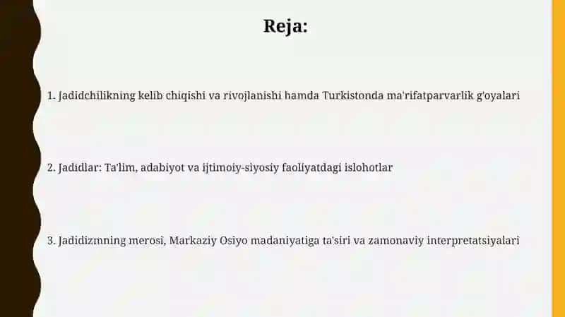 Turkistonda jadidchilik va ma'rifatparvarlik g'oyalari 2