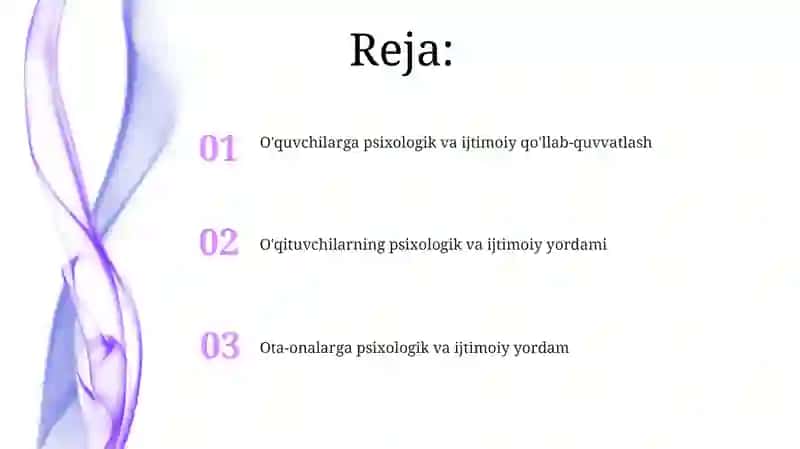Oilaviy psixologik qo'llab-quvvatlash guruhlari 2