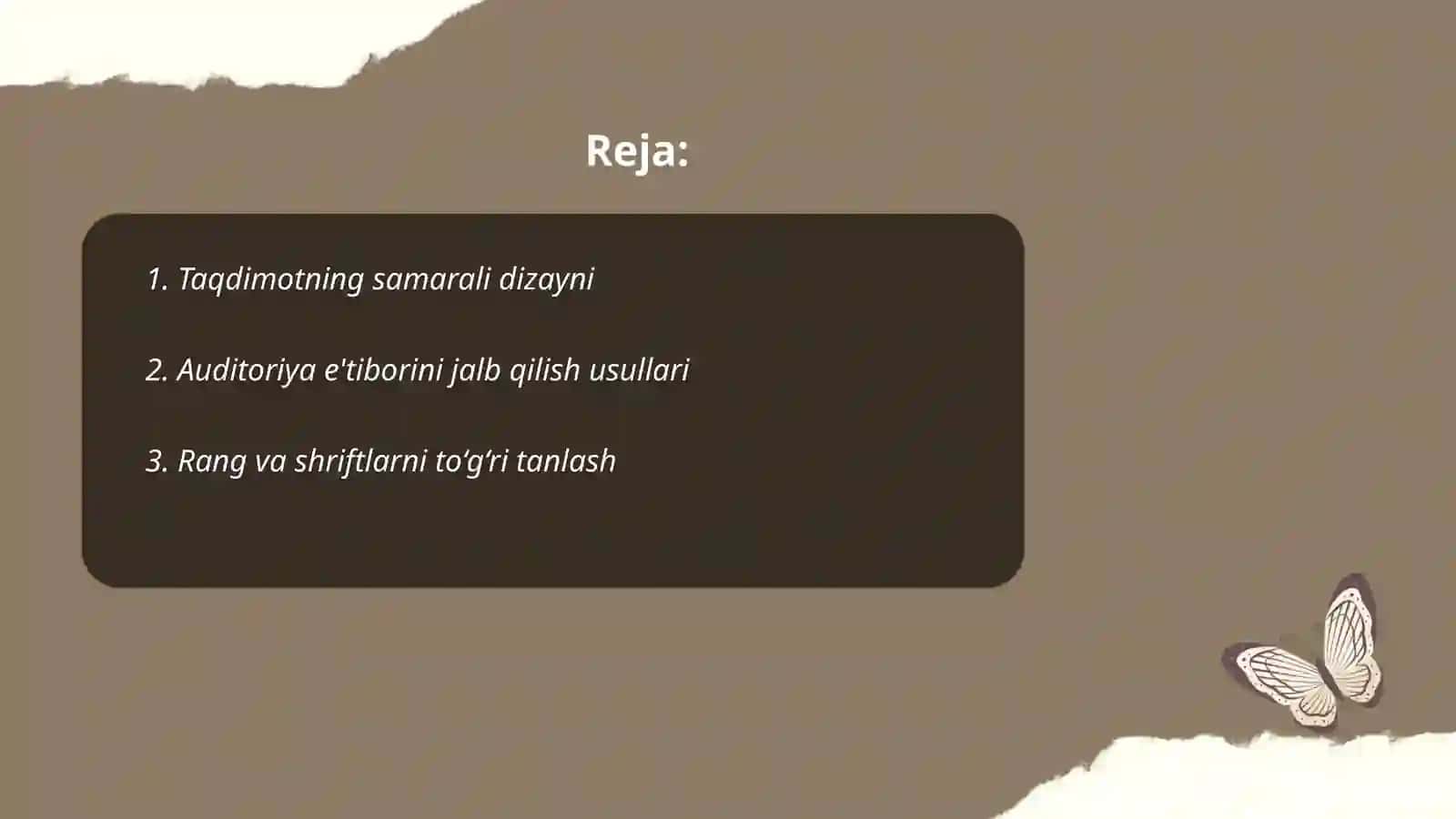 Taqdimot dasturlari(PoverPoint, Prezi, Fosusky va boshqa dasturlar) 2