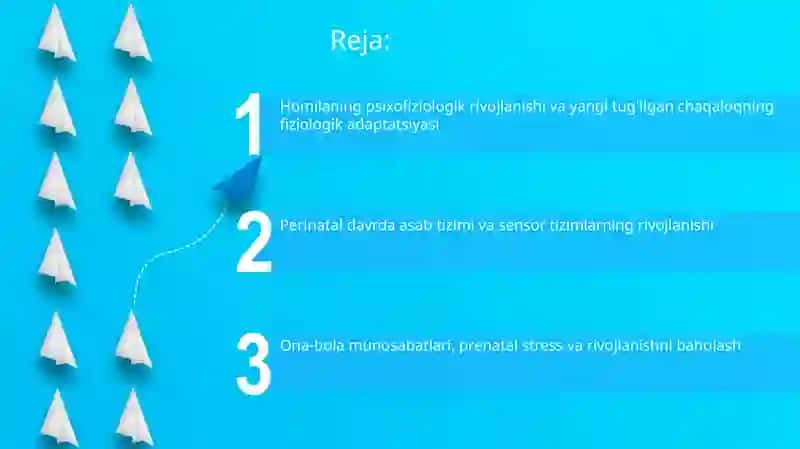 Perinatal davrda psixofiziologik rivojlanish 2