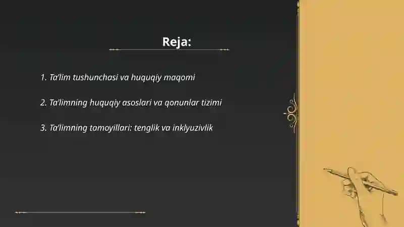 Ta’lim qonunyatlari Va tamoyillari 2