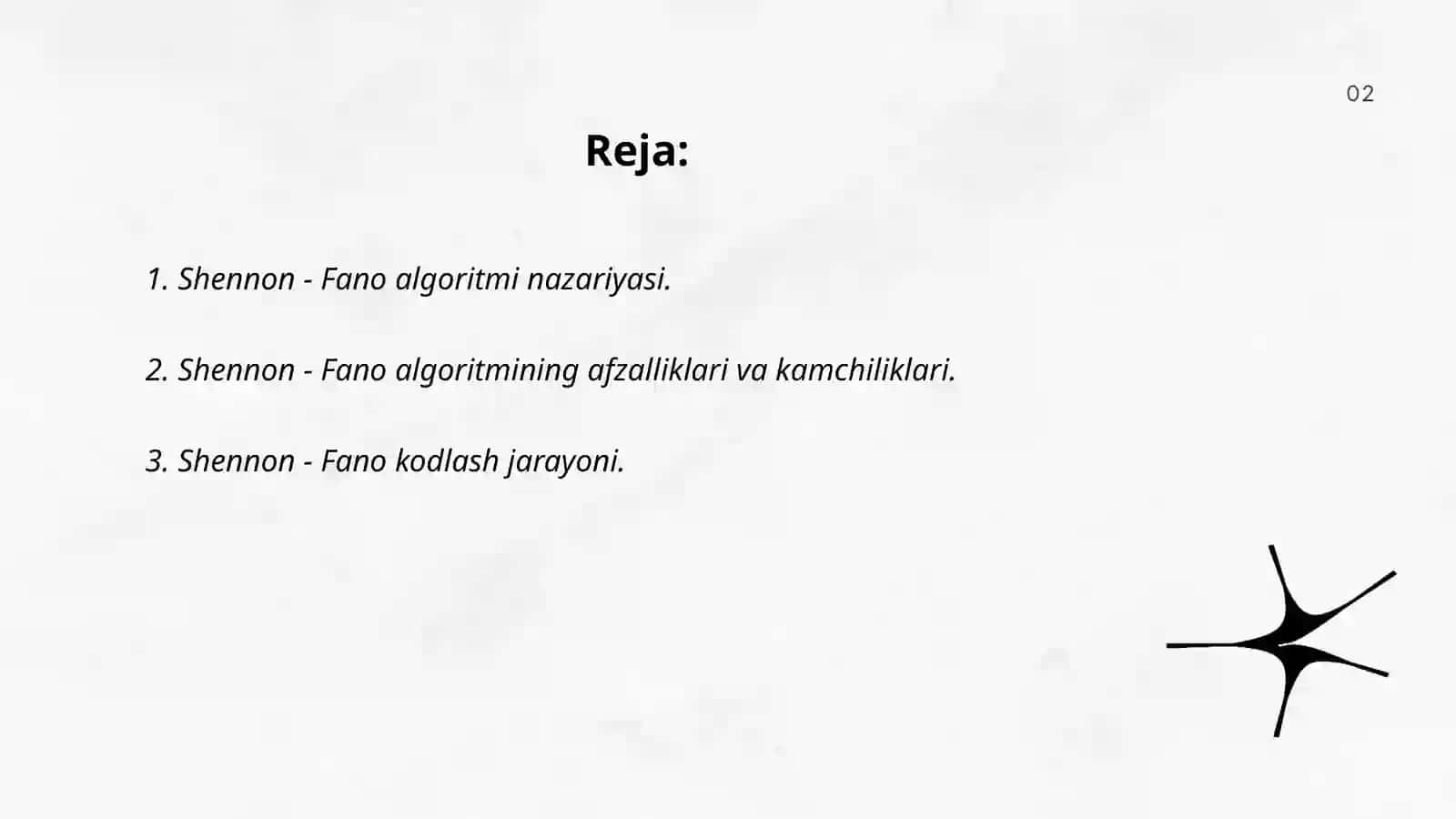 Shovqinli aloqa kanalining information modelini qurish 2