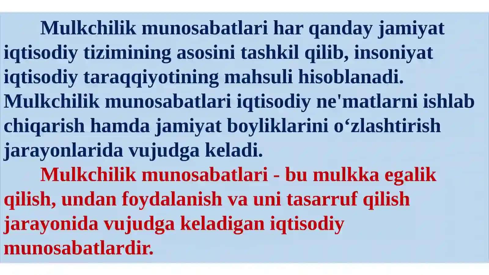 Davlatmulki nixususiylashtirish va boshqarish-iqtisodiyotni tartibga solish vositasi 2